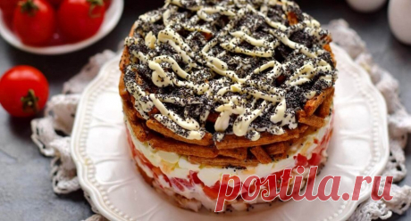Салат Курица под кайфом