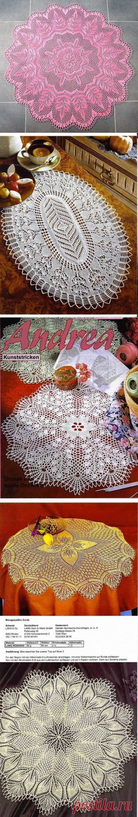 Ажуры спицами