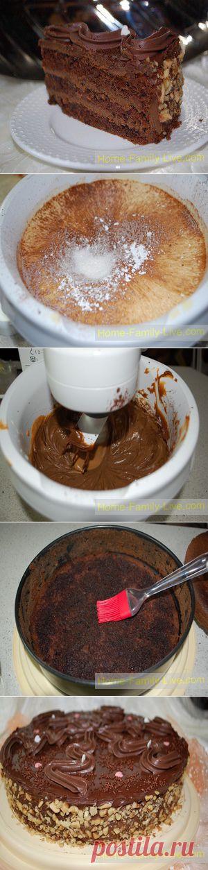 Торт шоколадный - Кулинарные рецепты
