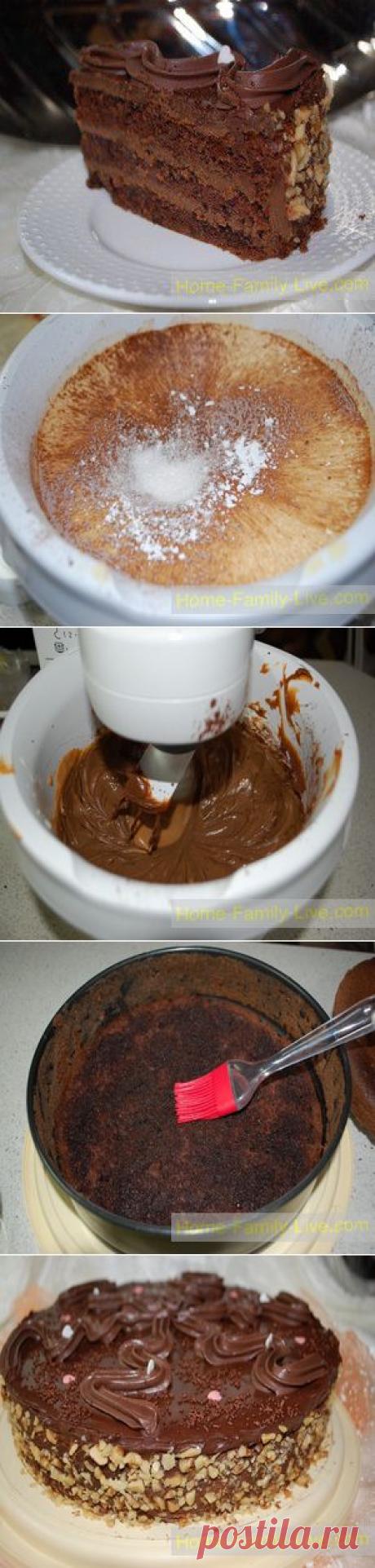 Торт шоколадный - Кулинарные рецепты