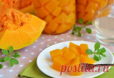 Тыква, как ананас на зиму | Просто и вкусно