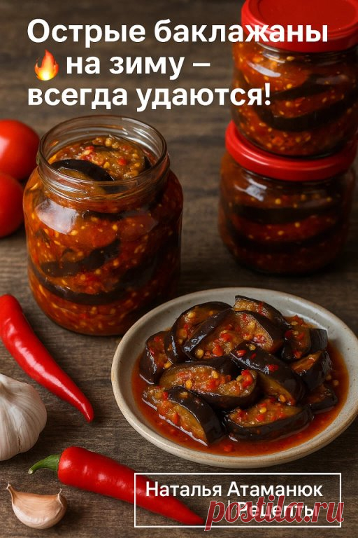 Острые баклажаны на зиму — всегда удаются! (примерно на 4–5 банок по 0,5 л)
Баклажаны — 3 кг
Морковь — 500 г
Болгарский перец — 500 г
Острый перец — 1–2 шт. (по вкусу)
Чеснок — 2 головки
Зелень (укроп, петрушка) — по вкусу
Для маринада:
Вода — 1 л
Уксус 9% — 100 мл
Масло растительное — 150 мл
Сахар — 100 г
Соль — 2 ст. л.
Чёрный перец горошком — 10 шт.
Лавровый лист — 3–4 шт.