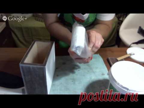 "Весенние декупажные встречи" Ольга Сухова