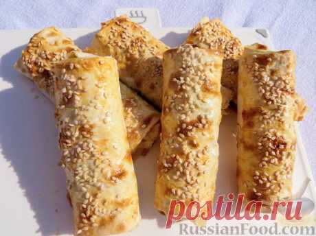 Рецепт: Пирожки из лаваша на RussianFood.com