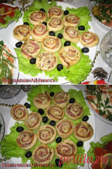 Быстрая, красивая и вкусная закуска &quot;Улитки&quot;!