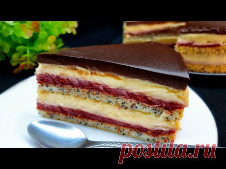 Муж просит готовить этот торт 3 раза в неделю! 😋 Это самый вкусный торт! #242