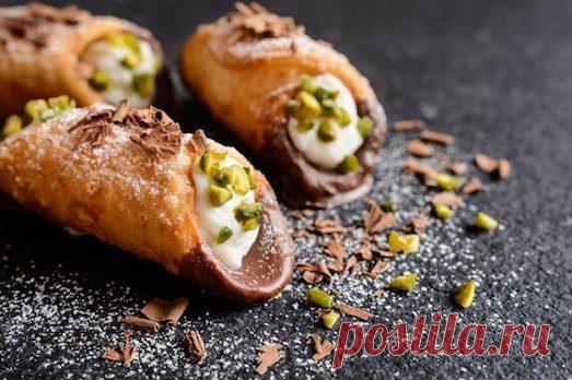 Вершина насладжения! Канноли — вкусный десерт из Сицилии — Фактор Вкуса