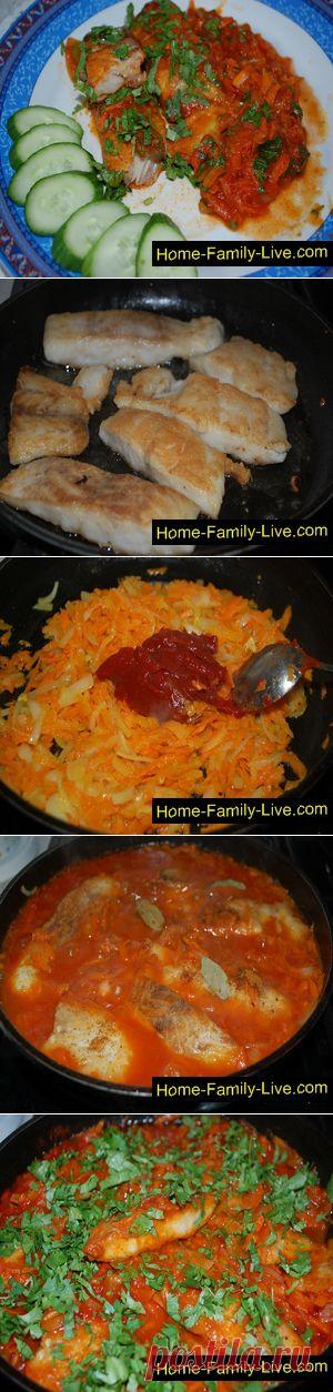 Рыба в соусе - Кулинарные рецепты