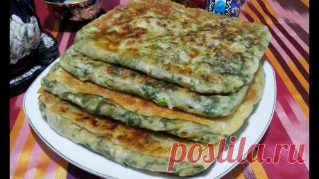 Такие лепешки улетают со стола в один миг. Ну какая же вкуснятина из доступных продуктов! Катлама своими руками. Рецепты от узбечки
