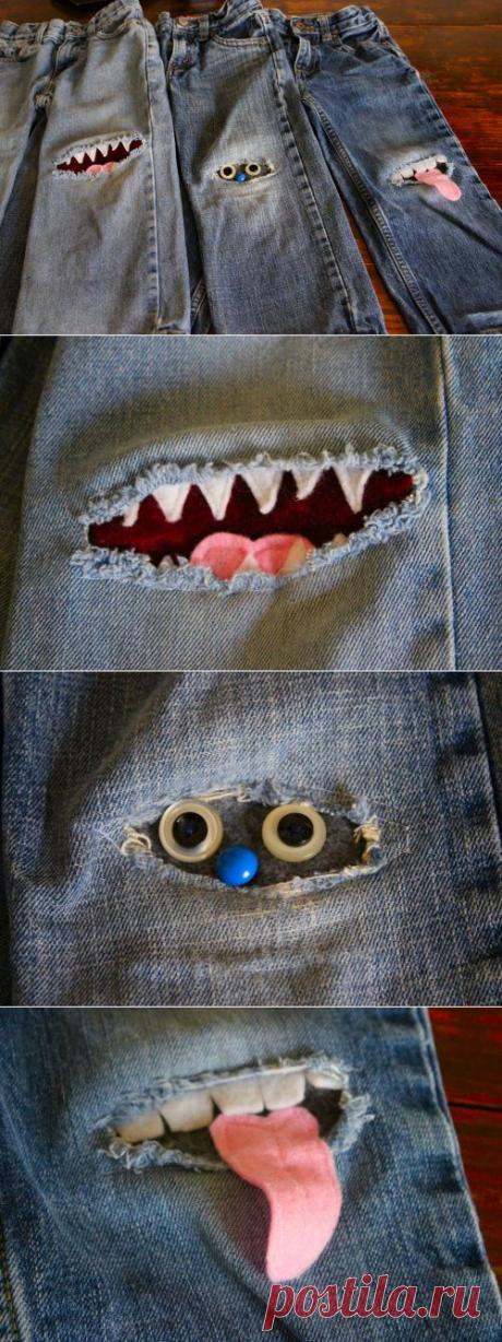 Patching Knees – the NanaBread way | Inside NanaBread's Head