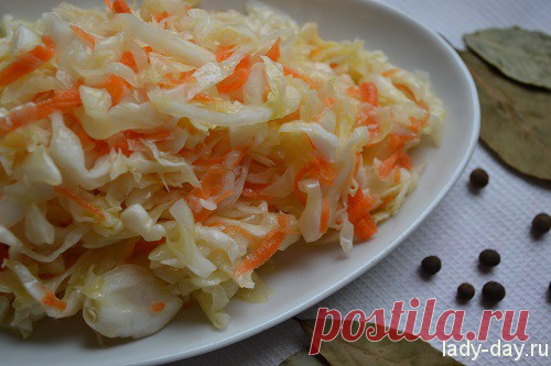 Рецепт хрустящей капусты
