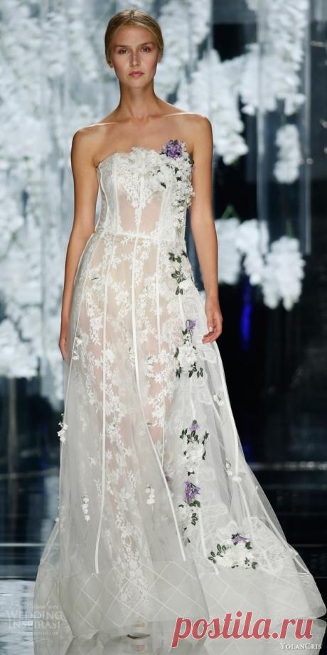Коллекция свадебных платьев YolanCris-2016 «Орхидея» на FurnishHome.ru