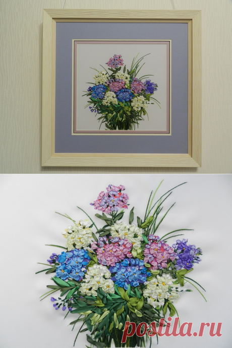 Букетик флоксов