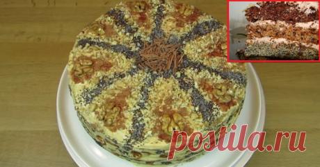 Привет их 80-х! Тот самый торт «Дамский каприз», который мы все обожали в детстве.