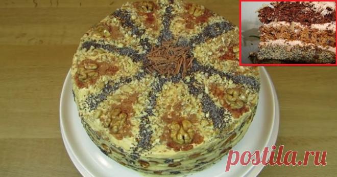 Привет их 80-х! Тот самый торт «Дамский каприз», который мы все обожали в детстве.