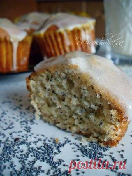 Медовые кексы с маком