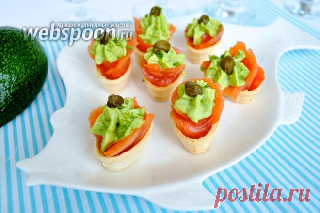 Тарталетки с сёмгой и авокадо рецепт с фото, как приготовить на Webspoon.ru