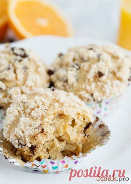 Рассыпчатые кексы с шоколадной стружкой рецепт