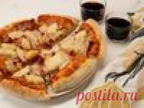 Пицца с ананасами – пошаговый рецепт приготовления с фото