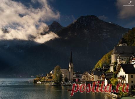Утро в Гальштате, Австрия. Автор фото — Павел Оськин:
