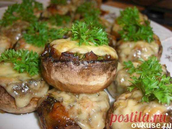 Фаршированные шампиньоны - Простые рецепты Овкусе.ру