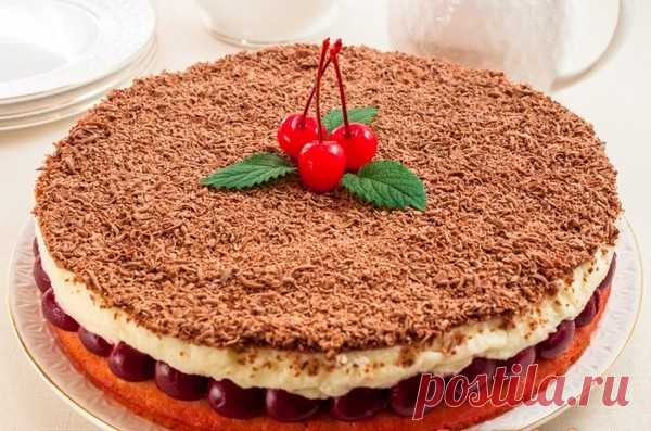 Вишневый пирог | Вкусно приготовим