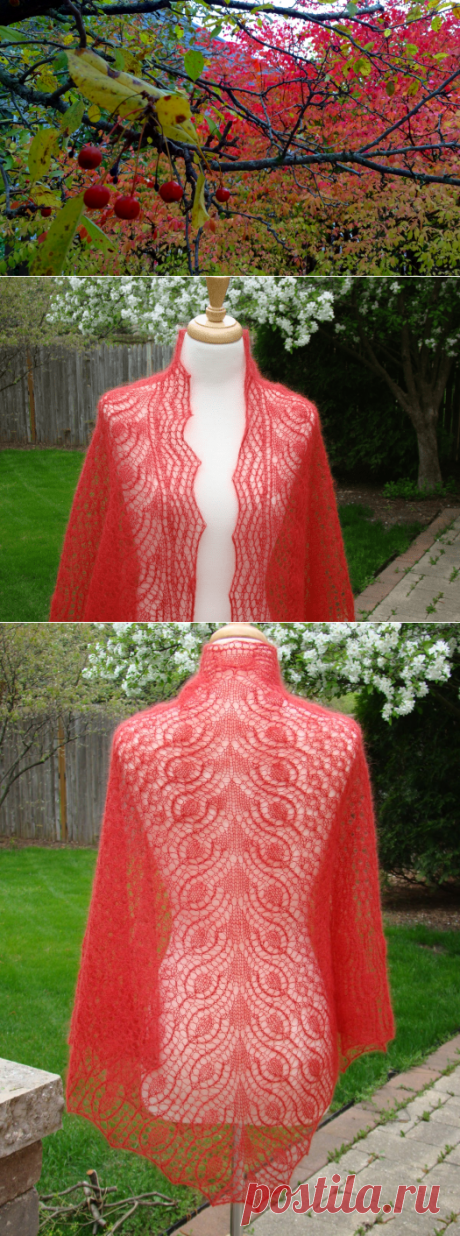 Farandole shawl (шаль)