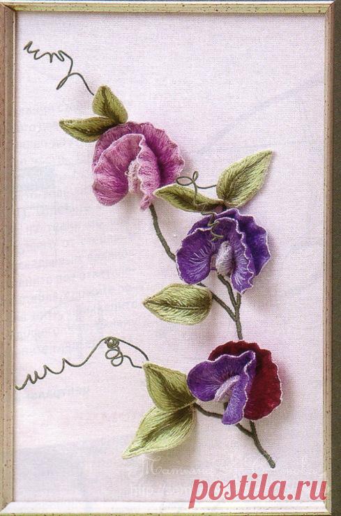 Очарование объемной глади, МК — Делаем руками