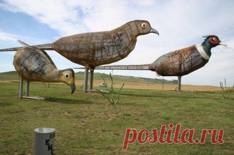 Очарованное шоссе в Северной Дакоте - Путешествуем вместе