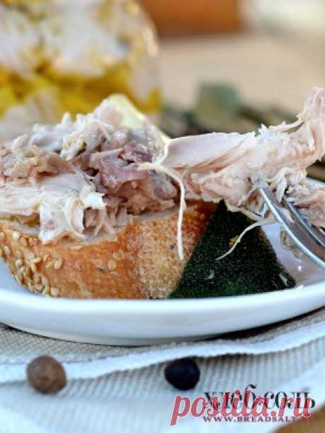 Кролик в оливковом масле с шалфеем::Хлебсоль, breadsalt.ru