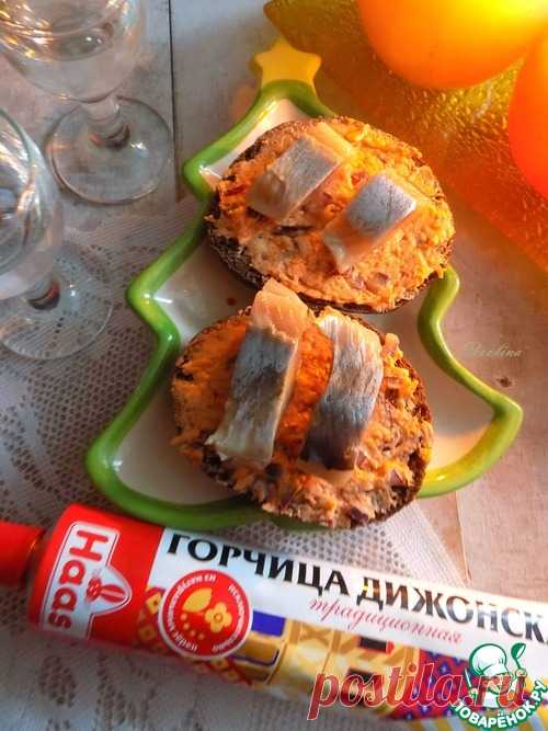 Горчично-сливочная намазка под селёдку – кулинарный рецепт