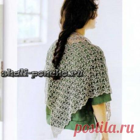Шаль Паутинка