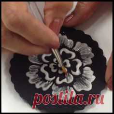 Brush Embroidery Techniques~ video