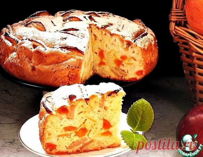 Пирог яблочный – кулинарный рецепт