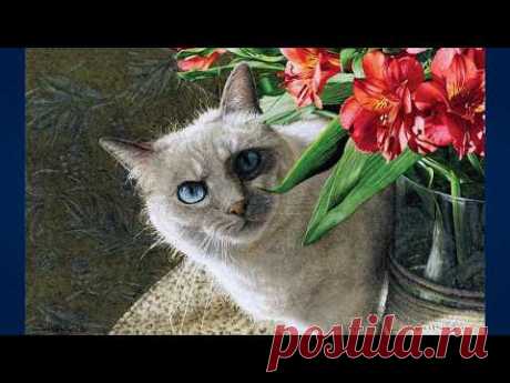 Кошки в изобразительном искусстве. Sueеllen Ross