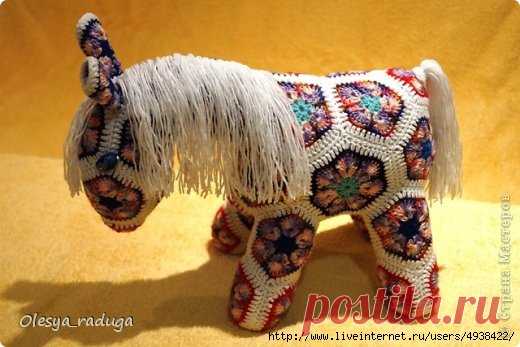 МК по лошадке из мотивов 