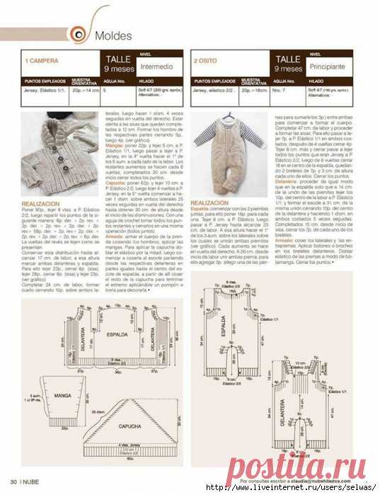 Комбинезон и курточка малышам