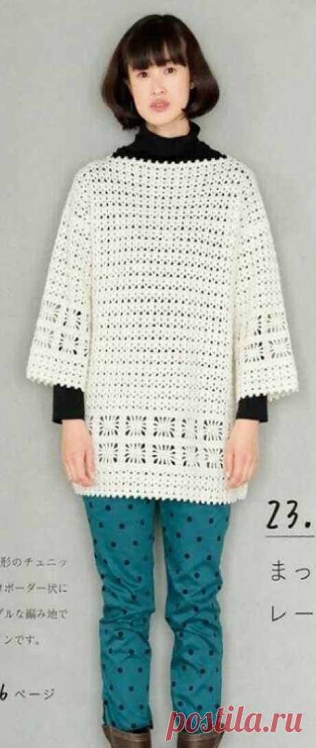 Вязание платья-туники