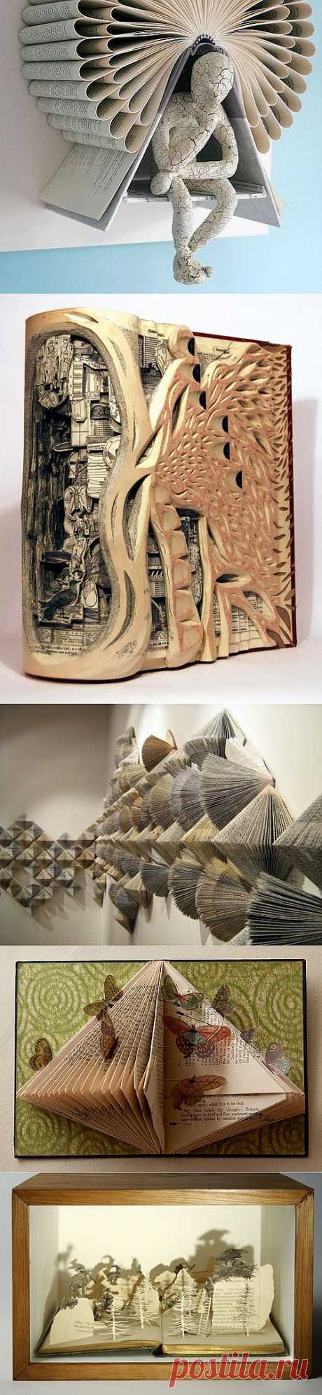 Направление Altered Books: что собой представляет, как реализуется? - Дайджест - Сайт увлеченных людей. RastiTrava.ru - Сайт увлеченных людей.