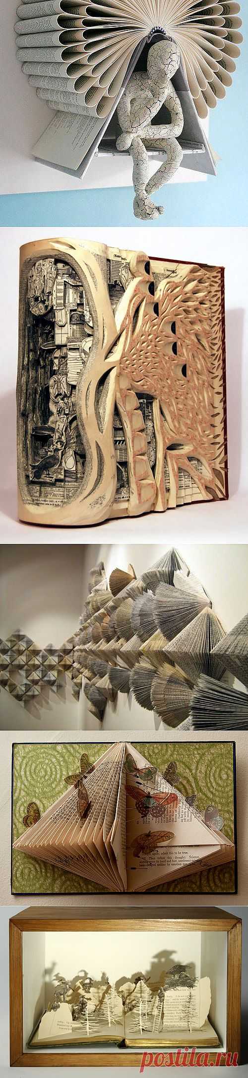 Направление Altered Books: что собой представляет, как реализуется? - Дайджест - Сайт увлеченных людей. RastiTrava.ru - Сайт увлеченных людей.