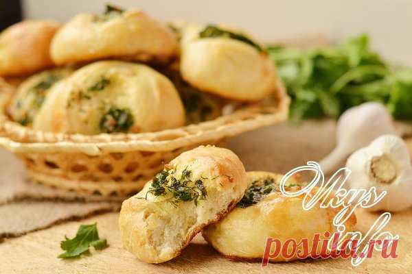 Чесночные булочки.