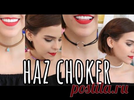 HAZ CHOKERS SÚPER FÁCIL ♥ - Yuya