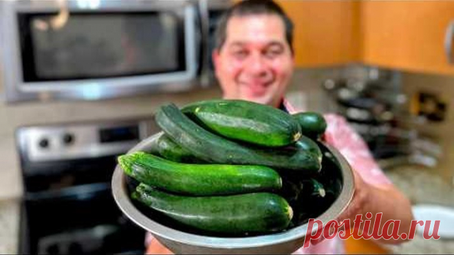 Шикарный и Вкусный Рецепт из Кабачков от которого будете в восторге! Самое Вкусное Блюдо из Кабачков