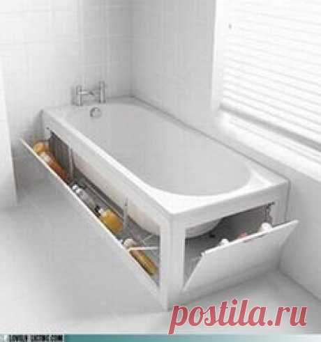 Stowaway Tub: Talk about a hiding spot...                                                                                                                                                      More