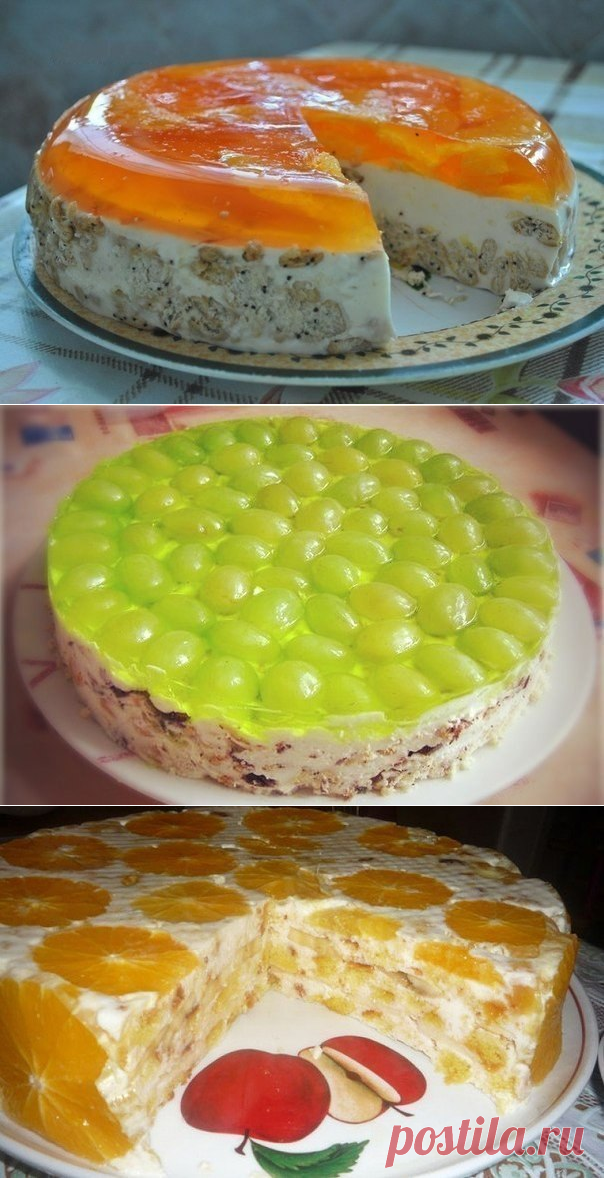 Торты без выпечки.