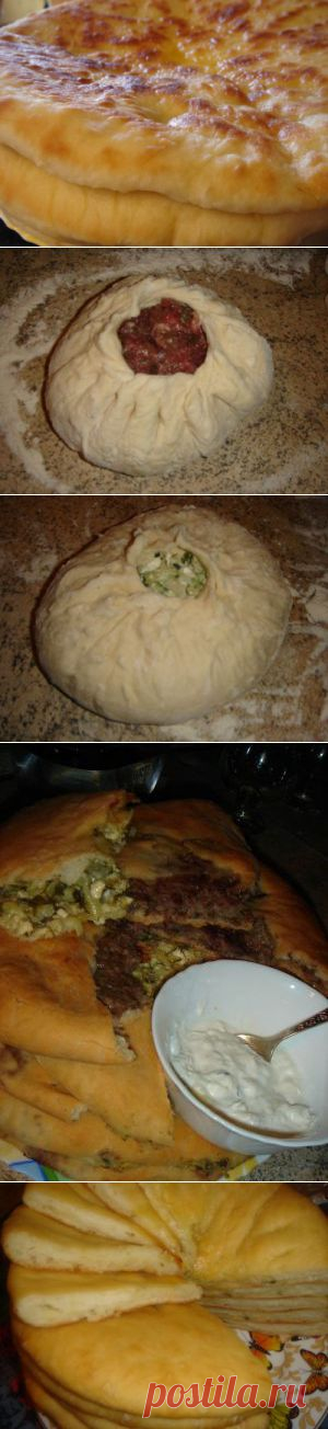 Осетинские тонкие пироги