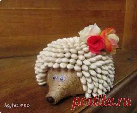 МК кофейного ёжика