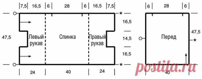 Вяжем две удачные модели свободных джемперов на лето
