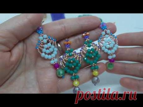 DIY Video tutorial dedicato ai #principianti #orecchini #pendant  ,,PER TE ,,💝💝