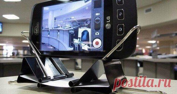 Штатив для телефона из подручных средств